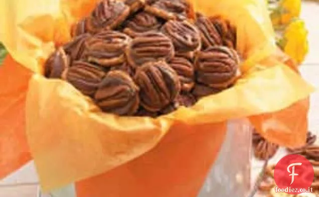 Caramelle al caramello di noci pecan