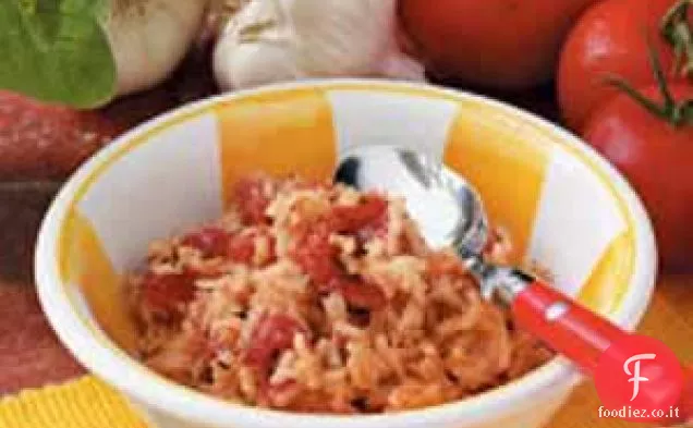 Riso spagnolo vegetariano