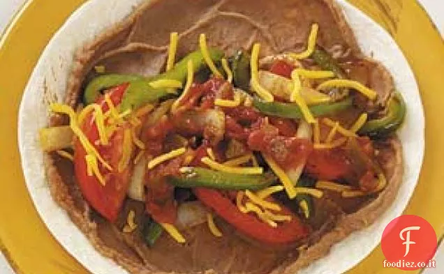 Tacos vegetariani arrostiti