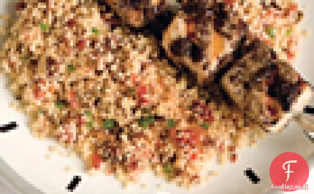 Mahi-Spiedini Mahi con Tapenade e Couscous