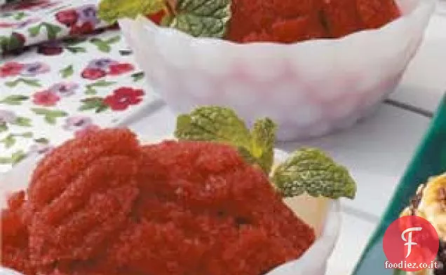 Ghiaccio italiano alla fragola