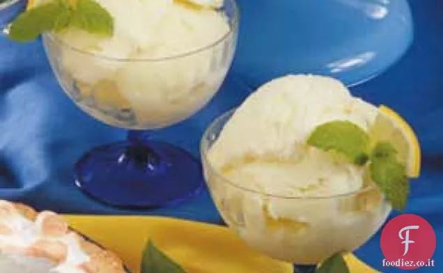 Yogurt congelato al limone