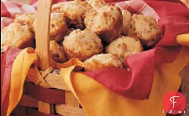 Muffin dolci alla cipolla