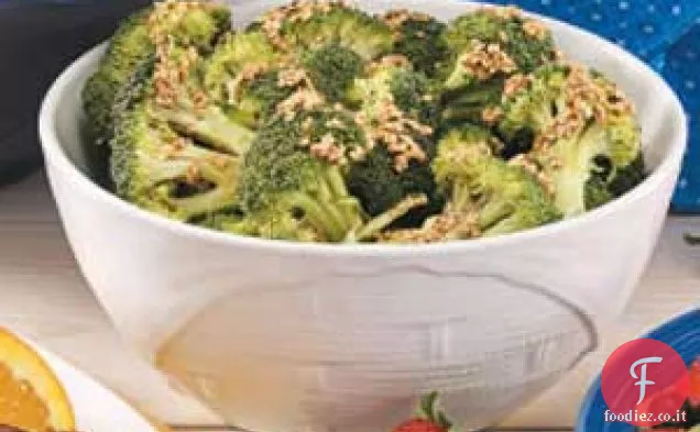 Broccoli al sesamo facili