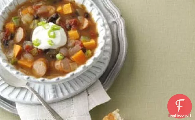 Zuppa di patate dolci Fiesta