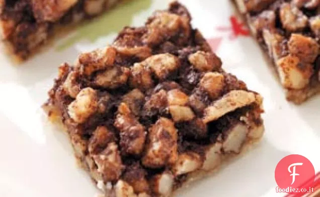 Diamanti di pasta frolla alle noci pecan
