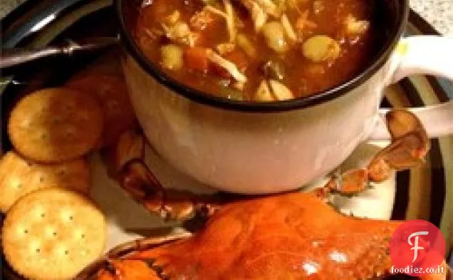 Zuppa di granchio del Maryland per papille gustative consacrate dal tempo