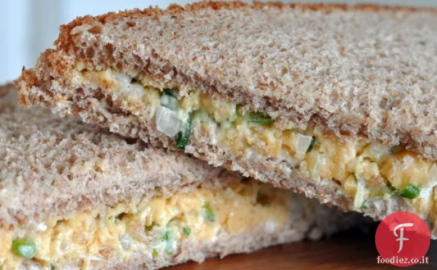 Formaggio e cipolla ricetta panino