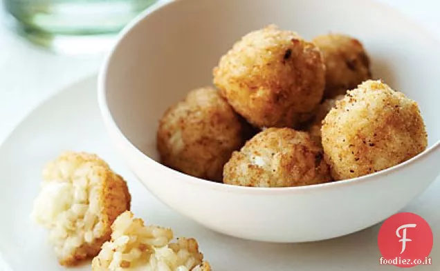 Cipolla Verde e Fontina Arancini