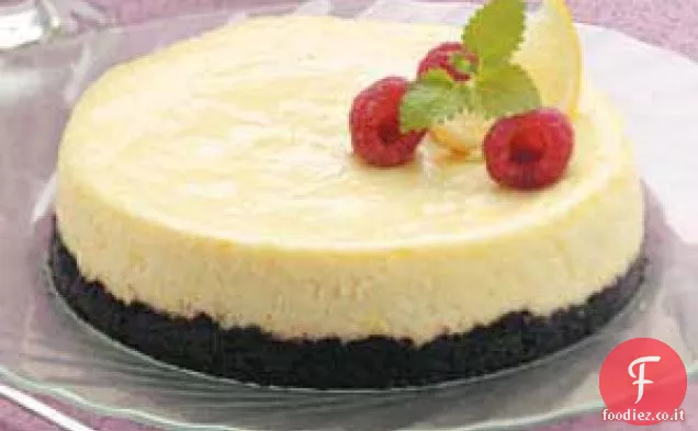 Cheesecake Con Mousse Al Limone