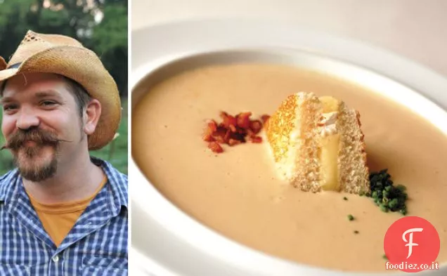 Bisque di cipolla dolce