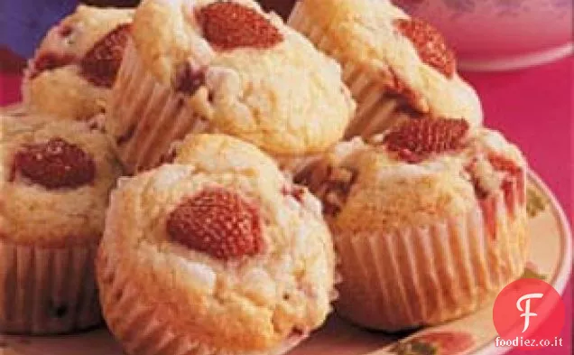 Il tocco dei muffin primaverili