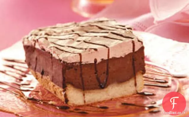 Cheesecake al cioccolato maltato