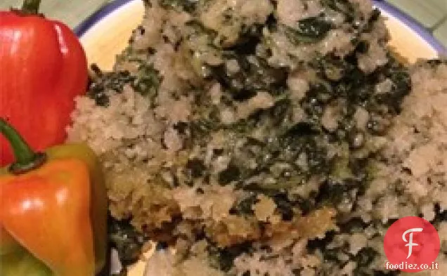 Crema di spinaci con jalapenos