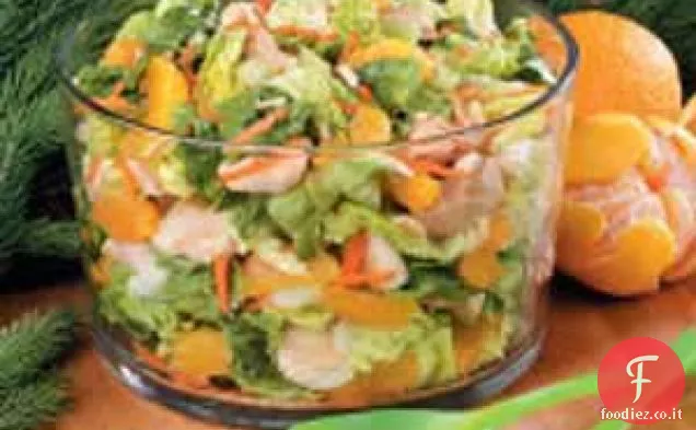 Insalata di pollo al mandarino