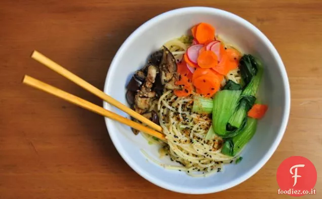 Tagliatelle di scalogno allo zenzero