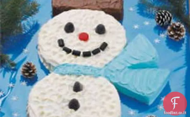 Torta Pupazzo Di Neve