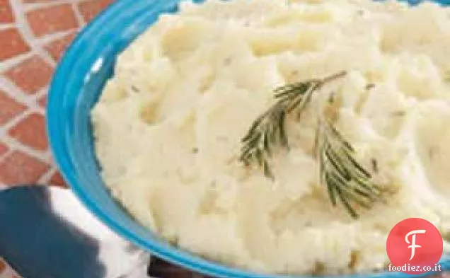 Purè di patate all'aglio e rosmarino