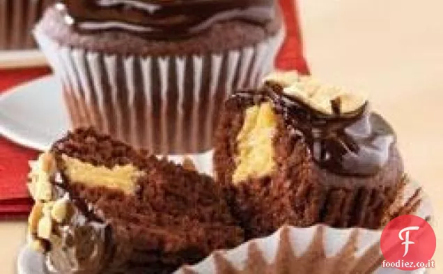 Cupcake al cioccolato e burro di arachidi di KRAFT