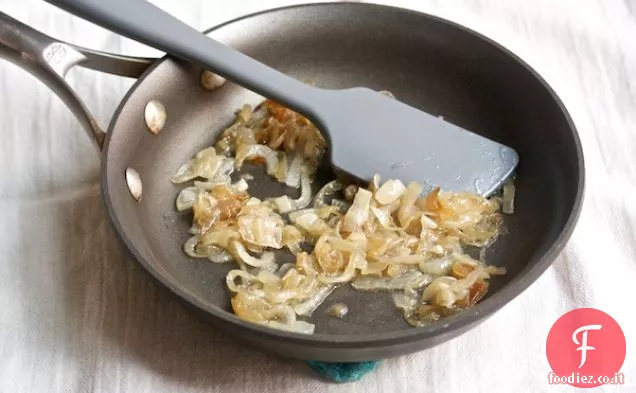 Frittata di Patate dolci e Cipolle caramellate