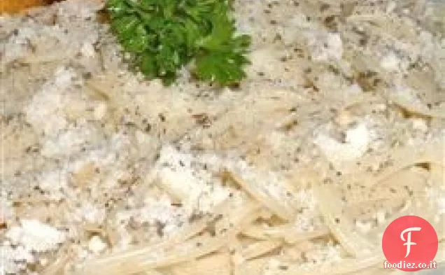 Spaghetti Aglio e Basilico