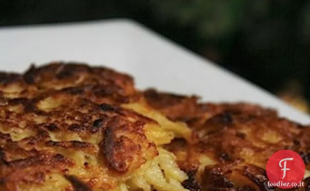 Latkes di cipolla caramellata