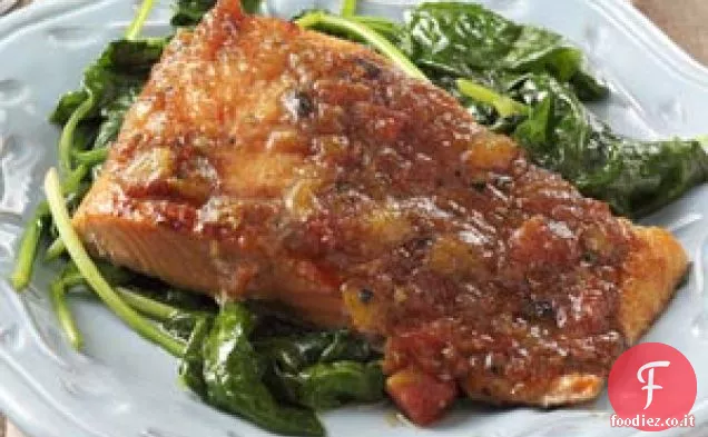 Filetti Di Salmone Dolci E Piccanti