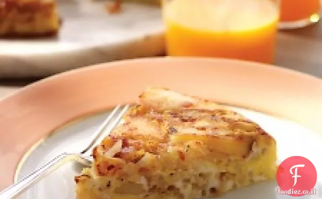 Frittata di patate e cipolle