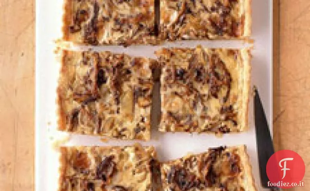 Quiche di Cipolla Caramellata e Gorgonzola