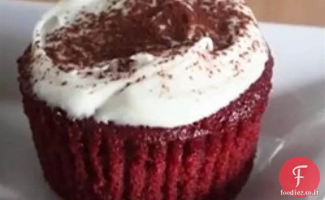 Cupcakes di velluto rosso dello chef John