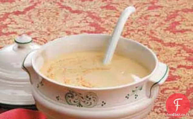 Zuppa di cavolfiore al formaggio