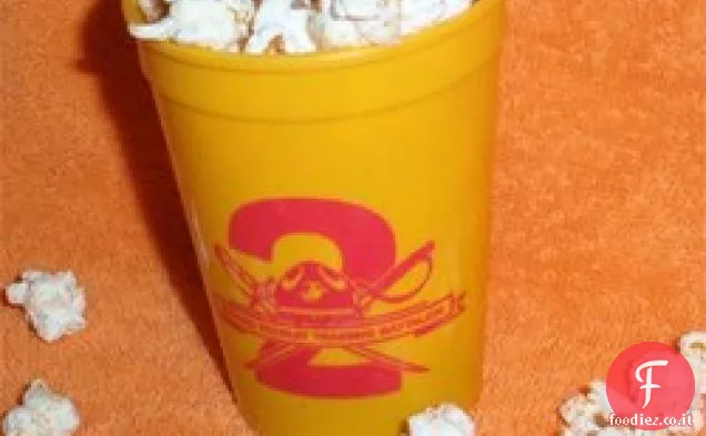 Popcorn con condimento al peperoncino fatto in casa