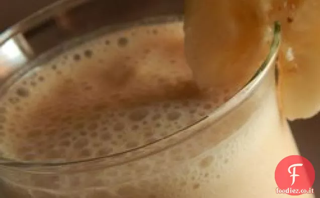 Frullato di burro di arachidi e banane senza latticini