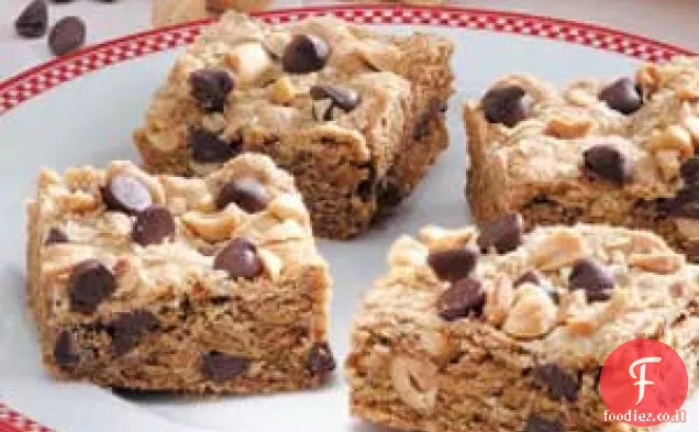 Barrette Graham con gocce di cioccolato