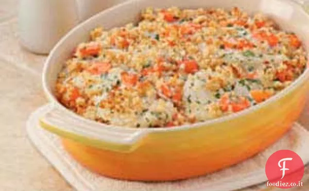 Cavolo rapa e carote al forno