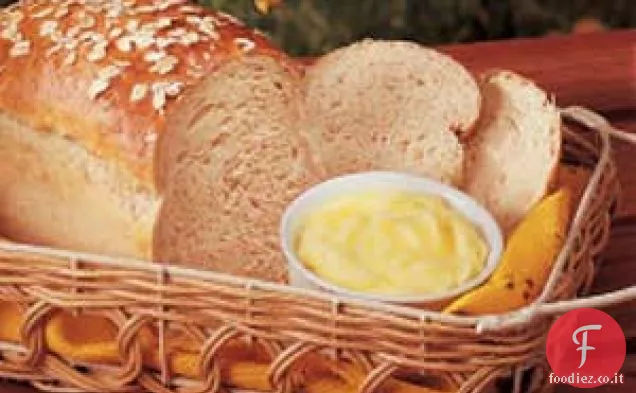 Pane lievitato con farina d'avena