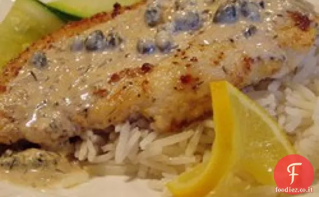 Petti di pollo in salsa di crema di capperi