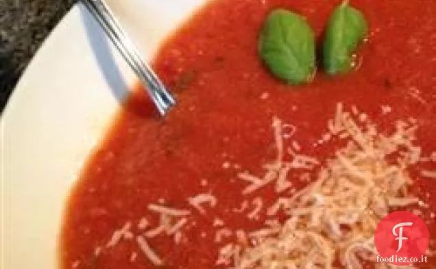 Zuppa di pomodoro e parmigiano