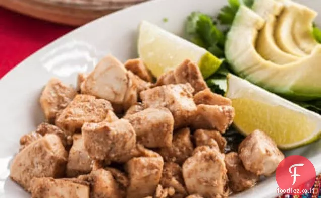 Tacos di pesce veloce con condimento piccante Chipotle