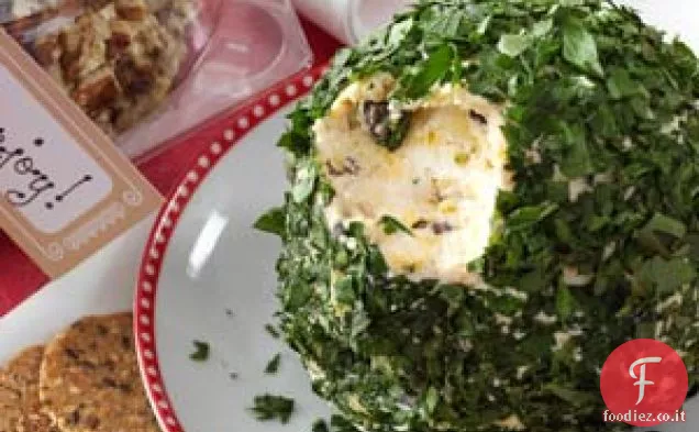 Palline Di Formaggio Di Natale