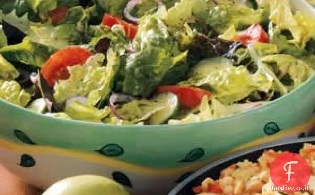 Insalata con vinaigrette