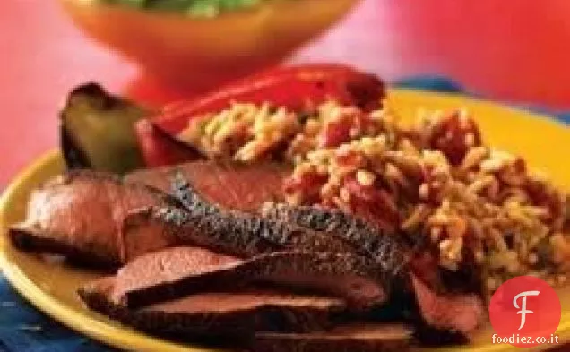 Bistecca di manzo al pepe Cajun