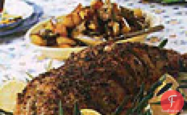 Carciofi e Scalogni brasati