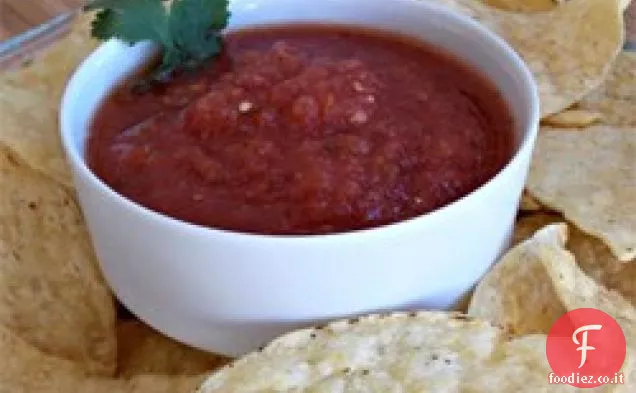 Salsa autentica in stile ristorante messicano