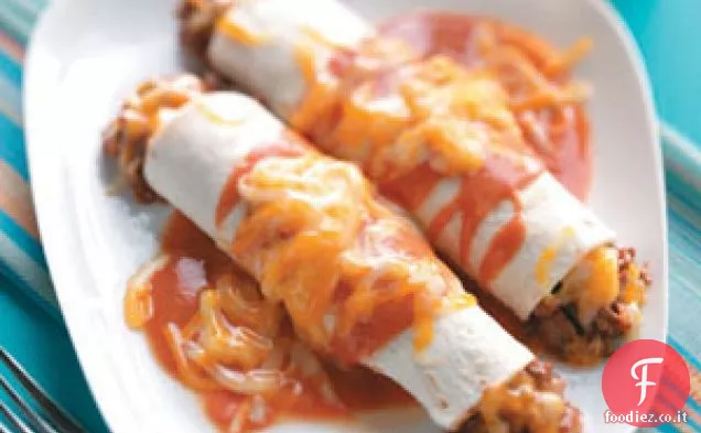 Enchiladas di manzo all'aglio