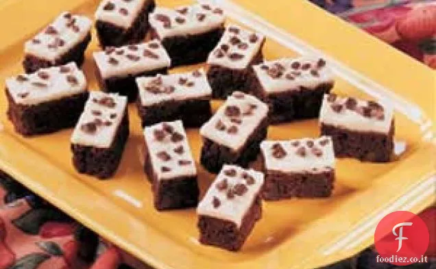 Brownies al cioccolato fondente e moka