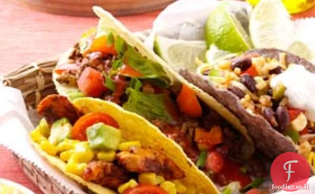 Tacos con insalata di tacos