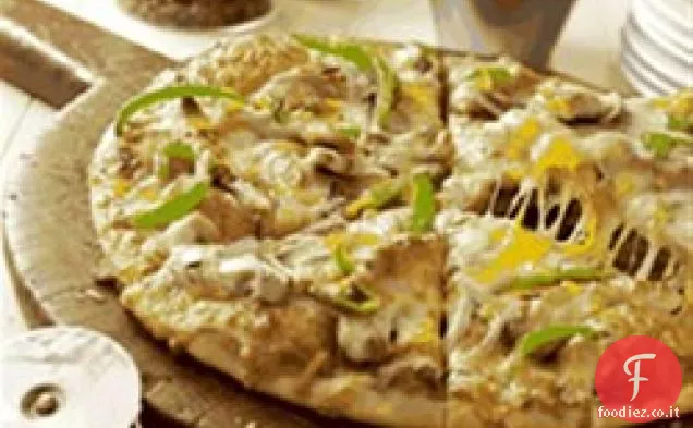 Pizza al pollo al barbecue in stile californiano di Kraft