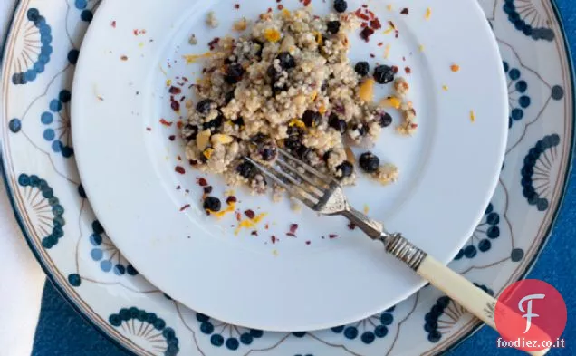 Rosso, bianco e mirtillo Quinoa