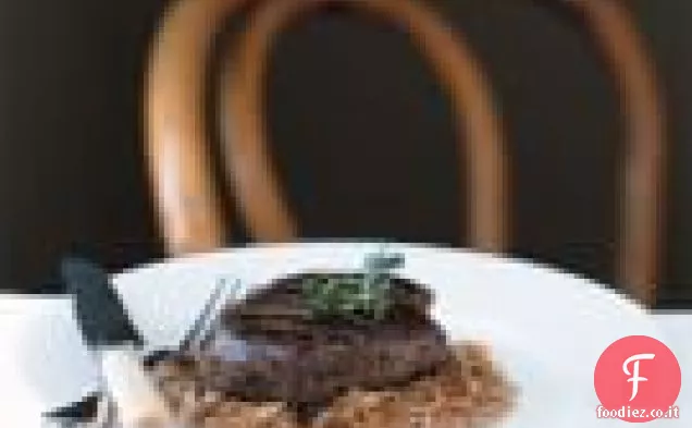Filetto di Manzo alla griglia con Scalogno Caramellato